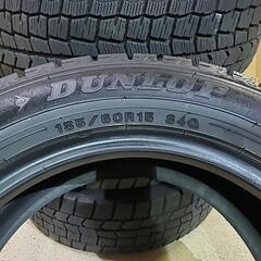 組み換え工賃込み❄️バリ山スタッドレス185/60R15 ダンロップ4本セットの画像