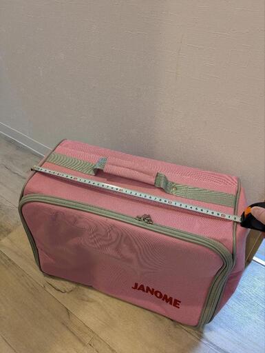 ジャノメミシン　純正バッグ　ピンク