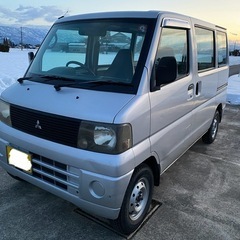三菱　ミニキャブバン　4WD 切替式　U62V タイミングベルト交換済　の画像