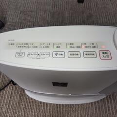 美品 SHARP ﾌﾟﾗｽﾞﾏｸﾗｽﾀｰ 加湿セラミック ファンヒーター 2019年製造    の画像