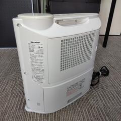 美品 SHARP ﾌﾟﾗｽﾞﾏｸﾗｽﾀｰ 加湿セラミック ファンヒーター 2019年製造    の画像