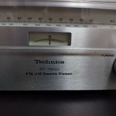 ○Technics FM/AMステレオチューナーの画像