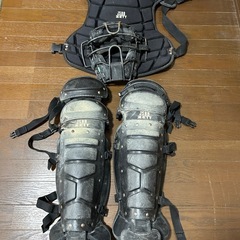 ZETT　キャッチャ-防具一式の画像