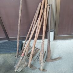 人力で畑などを耕す道具差し上げます