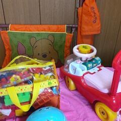幼児おもちゃ、三輪車、他