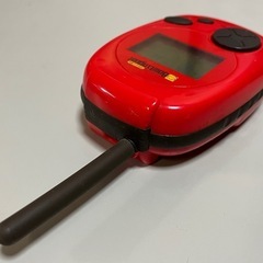 TAKARA タカラ BowLingual 犬の気持ちを翻訳する バウリンガル 動作確認済 レッド 赤 ペット用品  ワンちゃん 犬 中古品 ③の画像