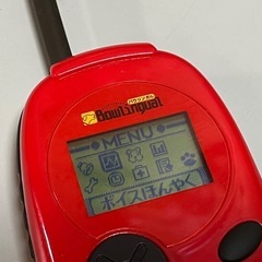 TAKARA タカラ BowLingual 犬の気持ちを翻訳する バウリンガル 動作確認済 レッド 赤 ペット用品  ワンちゃん 犬 中古品 ③の画像
