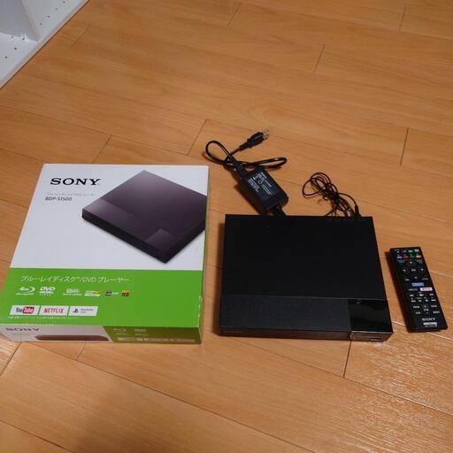 SONY BDP-S1500 ブルーレイディスク/DVDプレイヤー