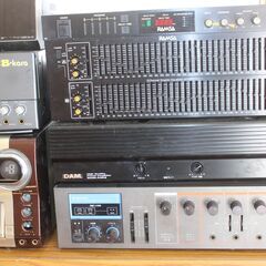 RAMSA・BMB・DAM パワーアンプなど通電未確認品を総数12台全部まとめての出品です。（※全て通電未確認での御理解のいただける方へ）の画像
