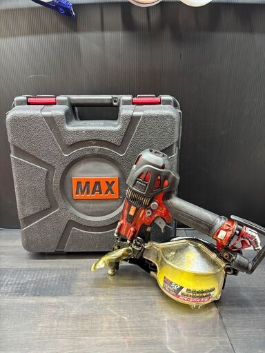 【中古】MAX 　高圧釘打ち機　HN-50N3(D)　ケース付き【ハンズクラフト熊本けやき通り店】