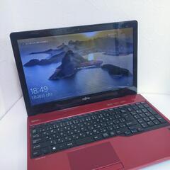 ノートパソコン　Windows11　FUJITSU　LIFEBOOK　AH53/U
