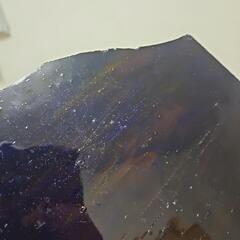 ステンドグラス　材料　濃青　ブルー　#7の画像