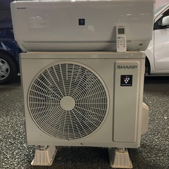 連休中限定割引価格‼️綺麗な格安エアコン シャープ製 