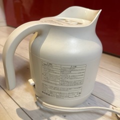無印良品muji電気ポットの画像