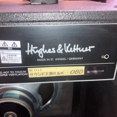 完売！感謝！ Hughes&Kettner Attax 50  (プロショップによるカスタム品！！)の画像