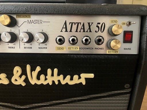 完売！感謝！ Hughes&Kettner Attax 50  (プロショップによるカスタム品！！)