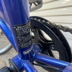 折りたたみ自転車　20インチ美品の画像