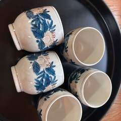 九谷焼晴山　湯呑み茶碗の画像