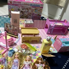 リカちゃんまとめ売りの画像