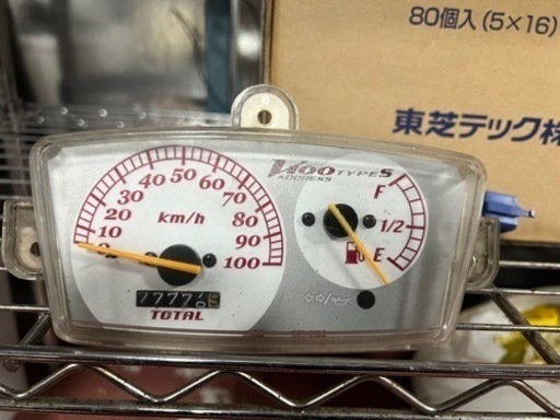アドレスV100タイプSメーター
