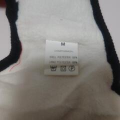 秋冬ドッグウェアコートレインコート Mサイズ 赤黒の2着セットの画像