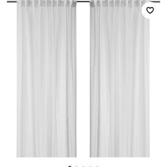 IKEA レースカーテン　145cm×133cm