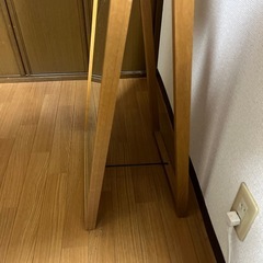 [お譲りする方決定済]無印良品姿見鏡の画像