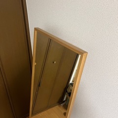 [お譲りする方決定済]無印良品姿見鏡の画像