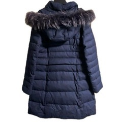 売約済【美品】定価11万 希少 ウールダウンコート ラクーンファー