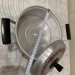 アルミ製蒸し鍋小の画像
