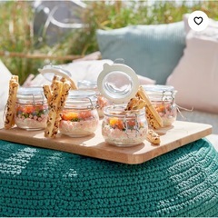 IKEA　KORKEN ふた付き容器の画像