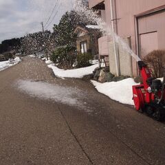 大雪に注意！！ホンダＨＳ８０除雪機　HONDA　セル付　実動富山、石川、金沢の画像
