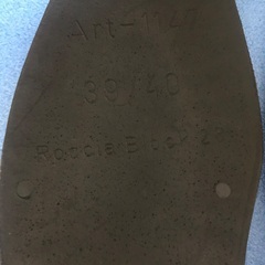 登山靴用純正ビブラムソール2足(4枚)の画像