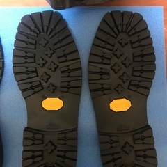 登山靴用純正ビブラムソール2足(4枚)の画像