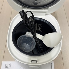 2023年製 YAMAZEN 炊飯器 NEJR-051DM 3合炊きの画像