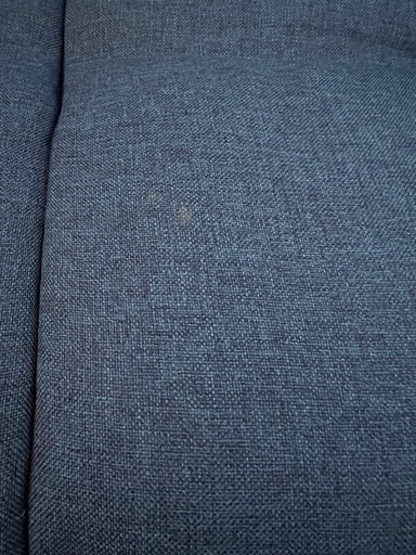 ソファー 紺色 2人掛け 美品