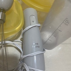 耐熱容器とブルーノのミキサー