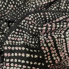 生地布地　服作りに　ワンピースや着物など 黒・白・ピンク