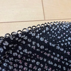 生地布地　服作りに　ワンピースや着物など 黒・白・ピンクの画像