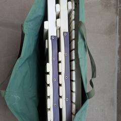 【無料譲渡】屋外用 折りたたみ椅子・テーブルセットの画像