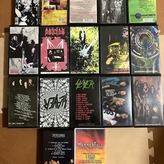 最終値下げ！VHSテープとデッキセットDEATH、BLACK METALビデオなどの画像