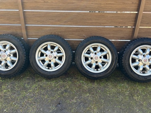 ローバーミニ　スタッドレス　タイヤホイールセット