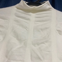 ニット、白色、新品、未使用の画像