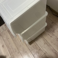受け渡し者確定しました。フタ付きボックスの画像