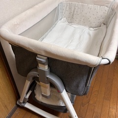 【決まりました】
ベビーベッド　移動式ベビーベッドの画像