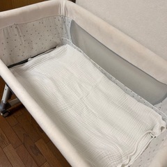 【決まりました】
ベビーベッド　移動式ベビーベッドの画像