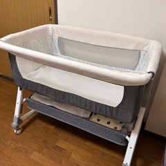 【決まりました】
ベビーベッド　移動式ベビーベッドの画像