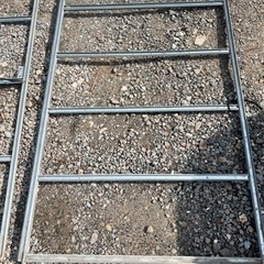 ビニールハウス【扉】1セット上レール付きの画像