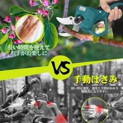 新品　電動剪定バサミ 切断径40mmの画像