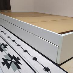 セミダブル　ベッドフレームの画像